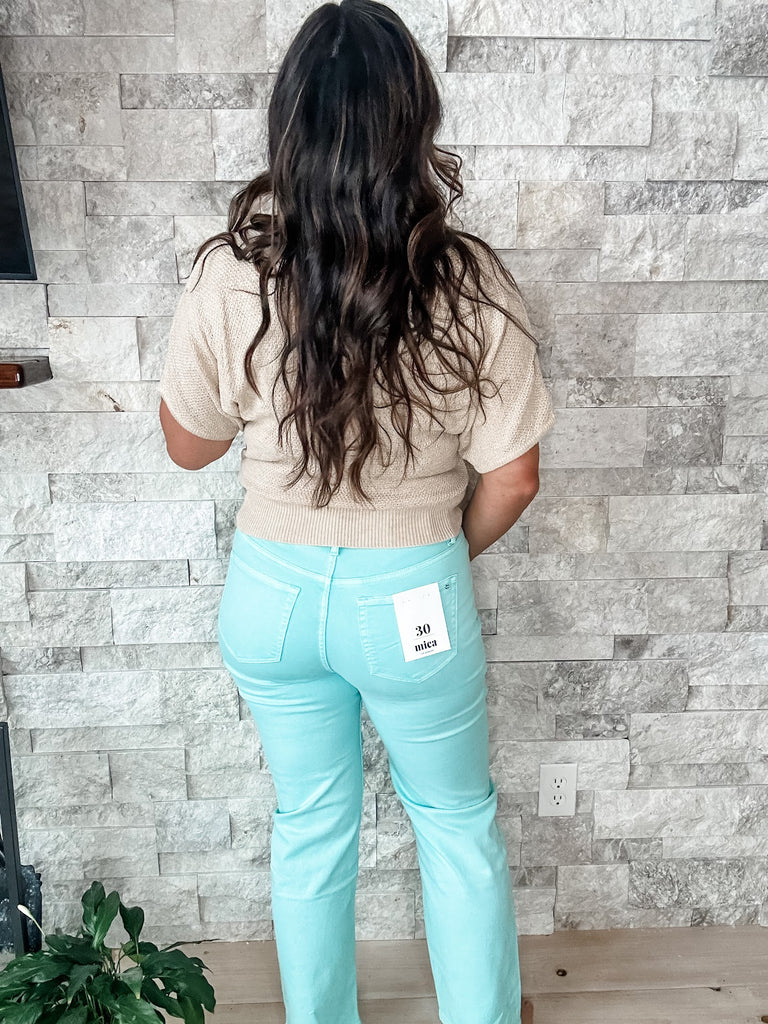 Super High Rise 90s Relaxed Straight in Blue Tint (24-32) - PREORDER-500 History-Mica Denim-Hello Friends Boutique-Woman's Fashion Boutique Located in Traverse City, MI