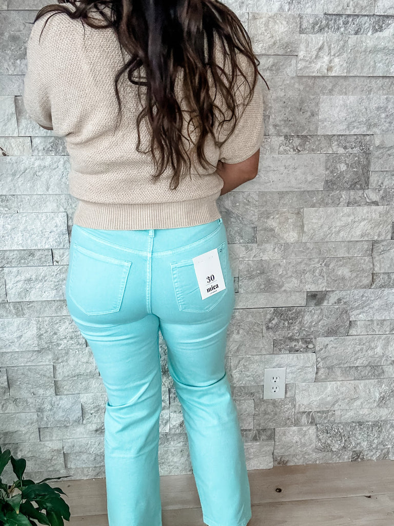 Super High Rise 90s Relaxed Straight in Blue Tint (24-32) - PREORDER-500 History-Mica Denim-Hello Friends Boutique-Woman's Fashion Boutique Located in Traverse City, MI