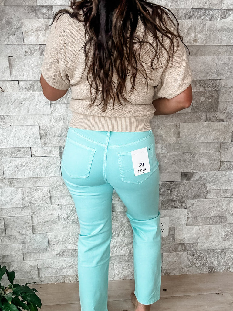 Super High Rise 90s Relaxed Straight in Blue Tint (24-32) - PREORDER-500 History-Mica Denim-Hello Friends Boutique-Woman's Fashion Boutique Located in Traverse City, MI