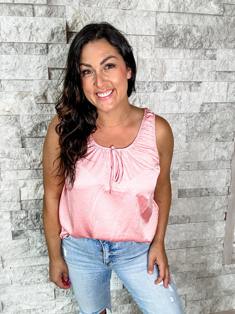 Gonna Love You Top in Blush (S-3XL)-120 Sleeveless-Andree By Unit-Hello Friends Boutique-Woman's Fashion Boutique Located in Traverse City, MI