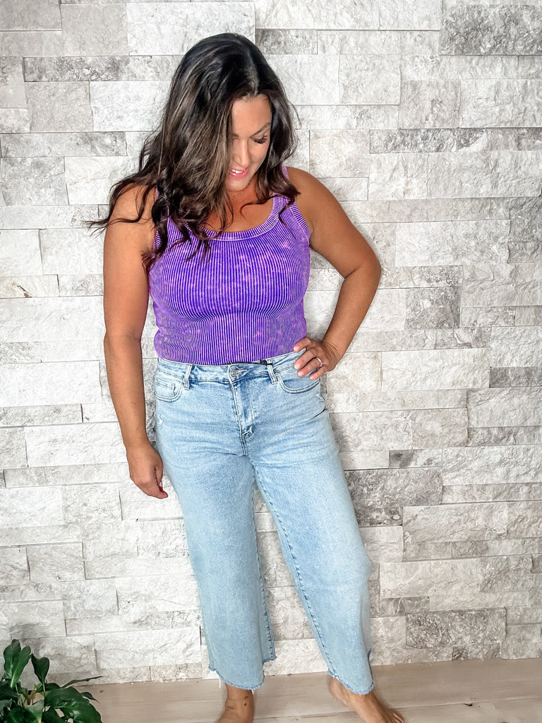 High Rise Ankle Wide Leg Denim (24-22W) - PREORDER-500 History-Mica Denim-Hello Friends Boutique-Woman's Fashion Boutique Located in Traverse City, MI