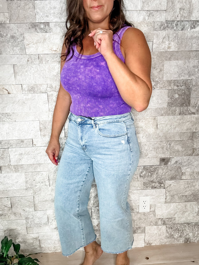 High Rise Ankle Wide Leg Denim (24-22W) - PREORDER-500 History-Mica Denim-Hello Friends Boutique-Woman's Fashion Boutique Located in Traverse City, MI