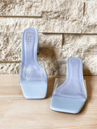 Gloria Heels in Light Blue (6-10)-250 Shoes-Shu Shop-Hello Friends Boutique-Woman's Fashion Boutique Located in Traverse City, MI