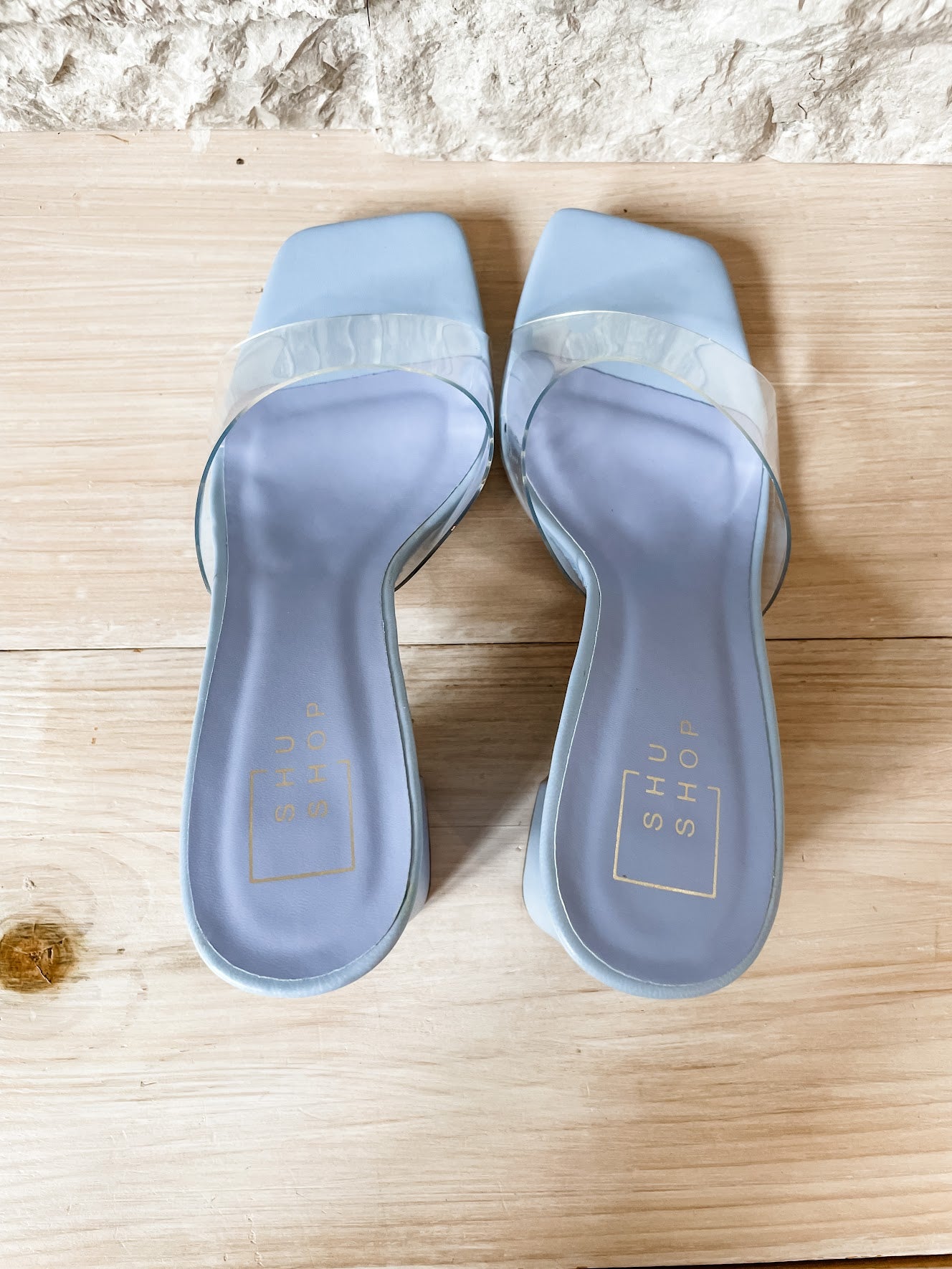 Gloria Heels in Light Blue (6-10)-250 Shoes-Shu Shop-Hello Friends Boutique-Woman's Fashion Boutique Located in Traverse City, MI
