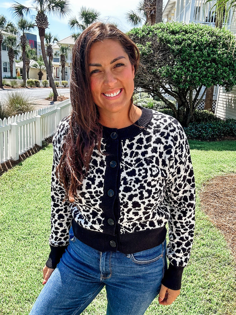Wild Charm Collar Cardigan (S-L)-160 Cardigans/Kimonos-Listicle-Hello Friends Boutique-Woman's Fashion Boutique Located in Traverse City, MI