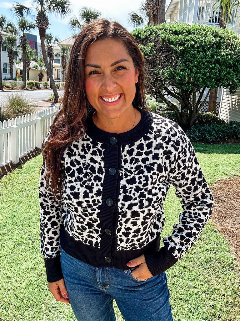 Wild Charm Collar Cardigan (S-L)-160 Cardigans/Kimonos-Listicle-Hello Friends Boutique-Woman's Fashion Boutique Located in Traverse City, MI