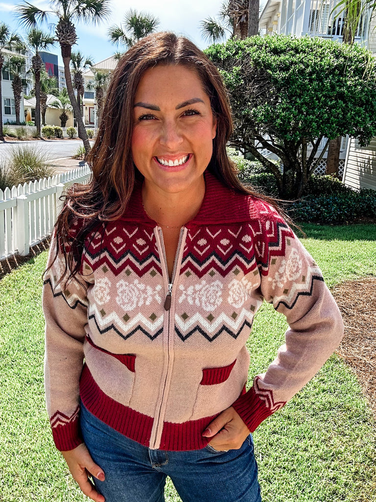 Vintage Vibes Floral Cardigan (S-L)-160 Cardigans/Kimonos-Listicle-Hello Friends Boutique-Woman's Fashion Boutique Located in Traverse City, MI