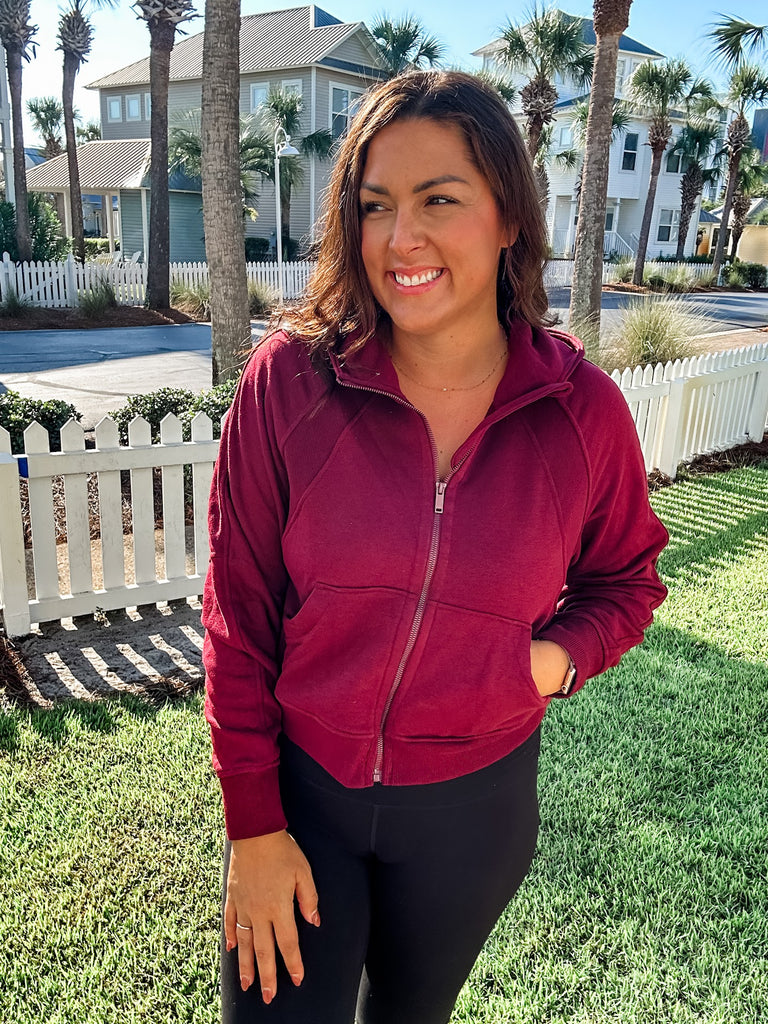 Flex & Chill Cropped Jacket (S-3XL)-110 Long Sleeve-Rae Mode-Hello Friends Boutique-Woman's Fashion Boutique Located in Traverse City, MI