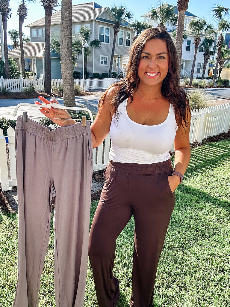 DreamFit Wide Leg Lounge Pants (S-3XL)-230 Other Bottoms-Rae Mode-Hello Friends Boutique-Woman's Fashion Boutique Located in Traverse City, MI
