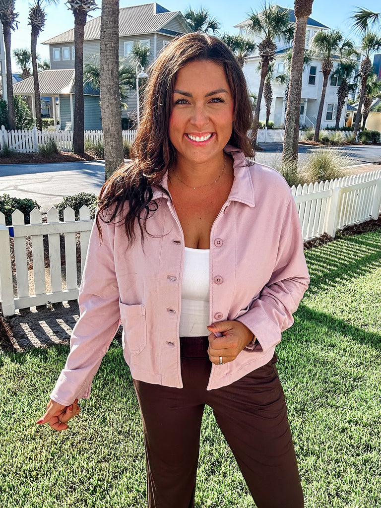 The Relaxed Utility Jacket (S-XL)-170 Jackets-Rae Mode-Hello Friends Boutique-Woman's Fashion Boutique Located in Traverse City, MI