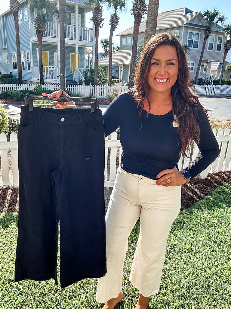 Downtown Stroll Wide-Leg Pants (S-3XL)-230 Other Bottoms-Rae Mode-Hello Friends Boutique-Woman's Fashion Boutique Located in Traverse City, MI