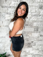 Closing Time Shorts (S-XL)-220 Shorts/Skirts/Skorts-Zenana-Hello Friends Boutique-Woman's Fashion Boutique Located in Traverse City, MI
