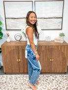 Starry Shadows Boyfriend Jeans (0-15, 1X-3X)-200 Denim-RISEN-Hello Friends Boutique-Woman's Fashion Boutique Located in Traverse City, MI
