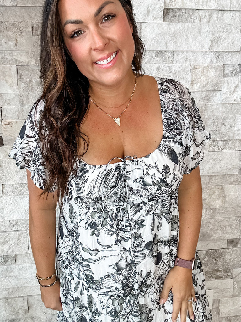Loving The Sun Dress (S-L)-180 Dresses-Entro-Hello Friends Boutique-Woman's Fashion Boutique Located in Traverse City, MI