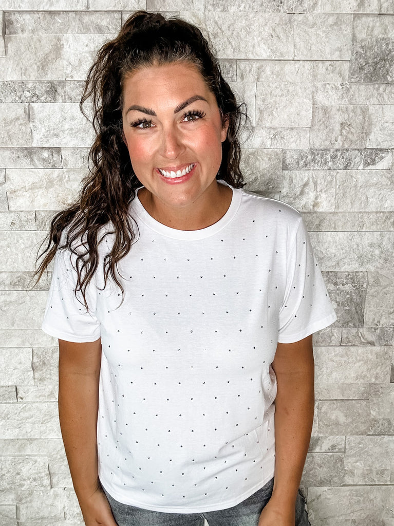 Shining Star Top (S-3XL)-100 Short Sleeve-GEE GEE-Hello Friends Boutique-Woman's Fashion Boutique Located in Traverse City, MI