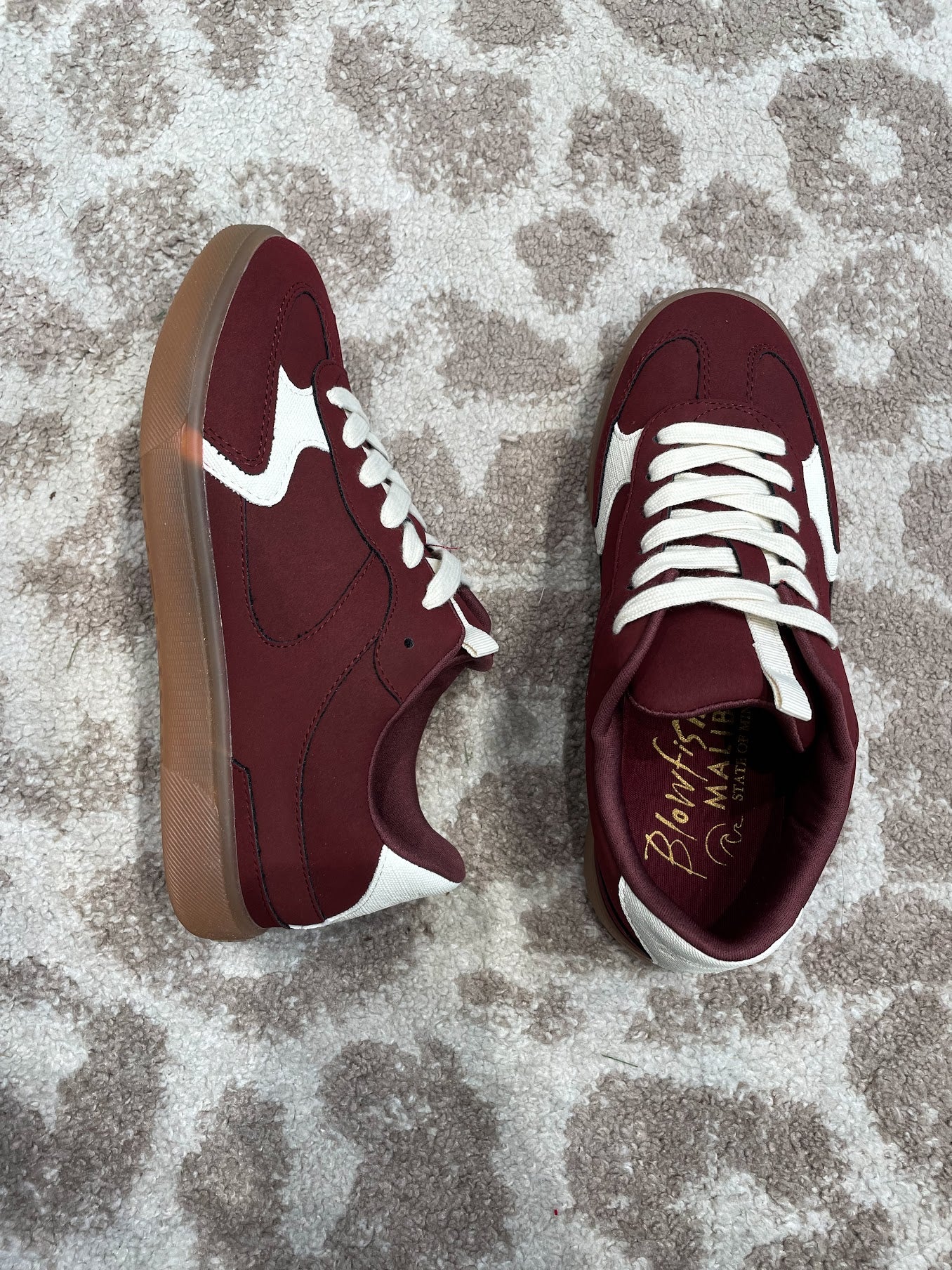 The Tastic Retro Sneaker in Carmine Red (7-11)-250 Shoes-BLOWFISH-Hello Friends Boutique-Woman's Fashion Boutique Located in Traverse City, MI