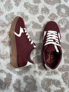 The Tastic Retro Sneaker in Carmine Red (7-11)-250 Shoes-BLOWFISH-Hello Friends Boutique-Woman's Fashion Boutique Located in Traverse City, MI