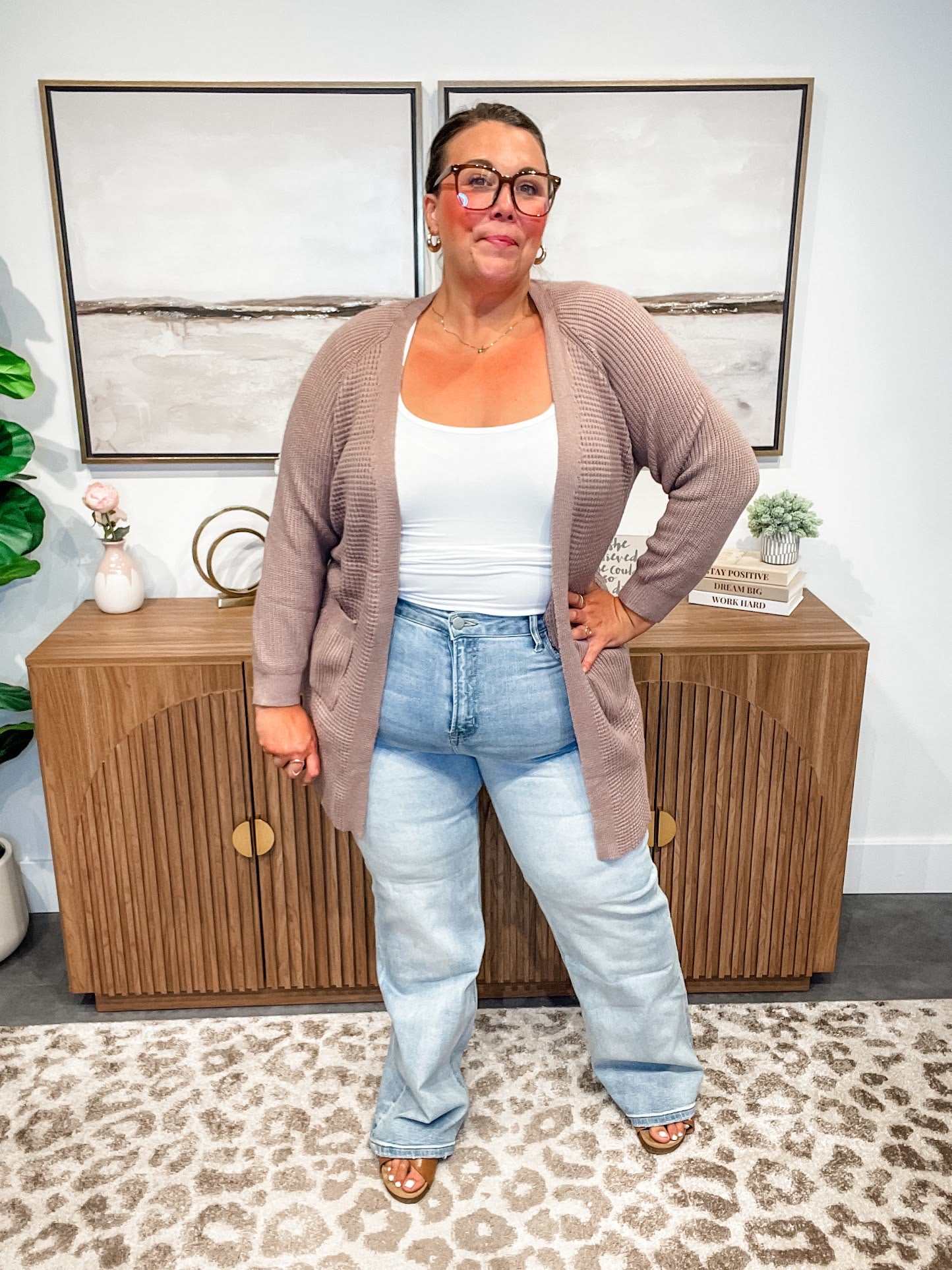The Everyday Layers Cardigan (S/M-2X/3X)-160 Cardigans/Kimonos-COZY CO-Hello Friends Boutique-Woman's Fashion Boutique Located in Traverse City, MI