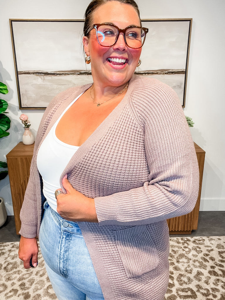 The Everyday Layers Cardigan (S/M-2X/3X)-160 Cardigans/Kimonos-COZY CO-Hello Friends Boutique-Woman's Fashion Boutique Located in Traverse City, MI