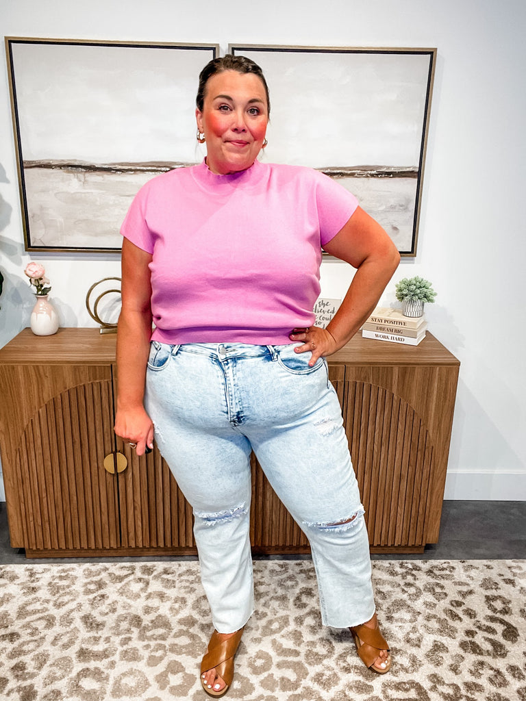 The Rebel Slim Straight Jeans (3-15, 1X-3X)-200 Denim-RISEN-Hello Friends Boutique-Woman's Fashion Boutique Located in Traverse City, MI