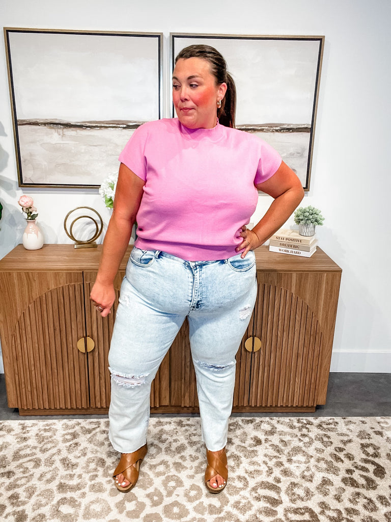 The Rebel Slim Straight Jeans (3-15, 1X-3X)-200 Denim-RISEN-Hello Friends Boutique-Woman's Fashion Boutique Located in Traverse City, MI