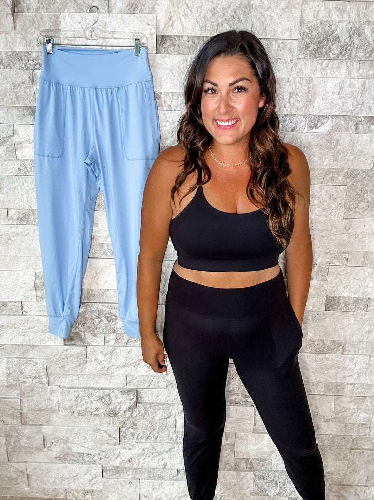 Worth The Chase Joggers (S-3XL)-210 Leggings/Joggers-Rae Mode-Hello Friends Boutique-Woman's Fashion Boutique Located in Traverse City, MI