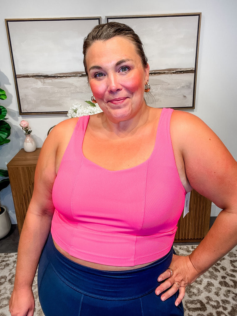 VibeFlex Ribbed Bra Tank (S-3XL)-120 Sleeveless-Rae Mode-Hello Friends Boutique-Woman's Fashion Boutique Located in Traverse City, MI