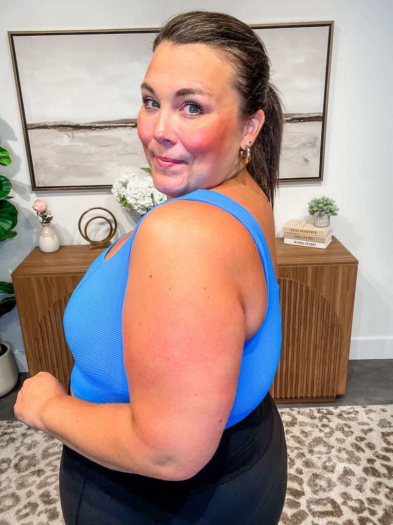 CoreSculpt Ribbed Square Neck Bra (S-3XL)-120 Sleeveless-Rae Mode-Hello Friends Boutique-Woman's Fashion Boutique Located in Traverse City, MI