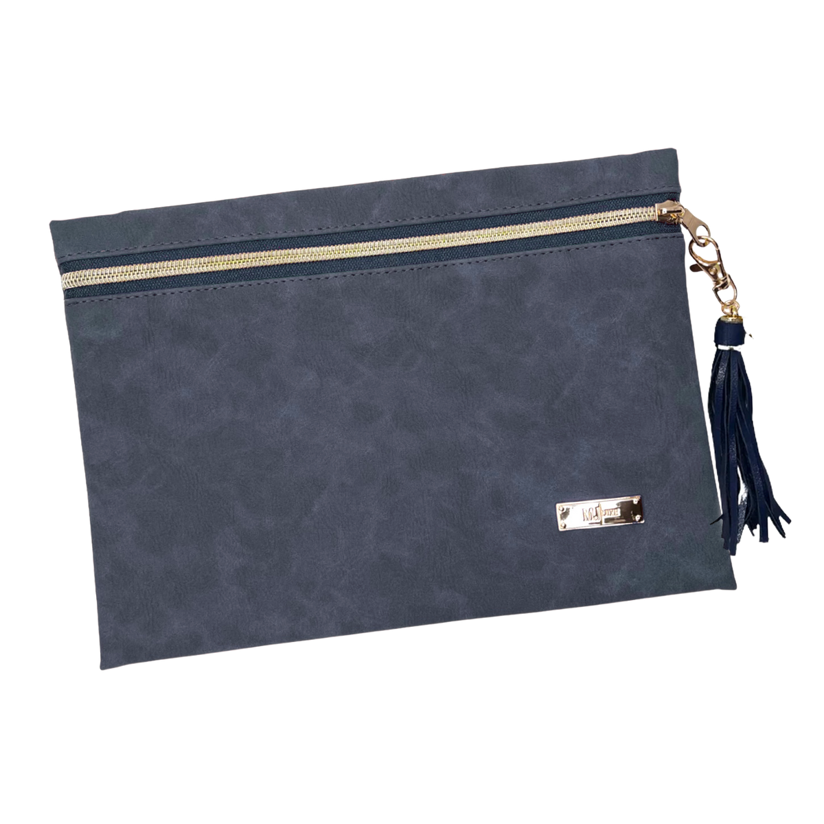 LIVE BOX- Suede Soul Sapphire - Top Zip Jumbo