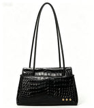 Kris Croc Embossed Shoulder Bag-Shoulder Bag-Pretty Simple