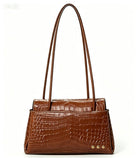 Kris Croc Embossed Shoulder Bag-Shoulder Bag-Pretty Simple