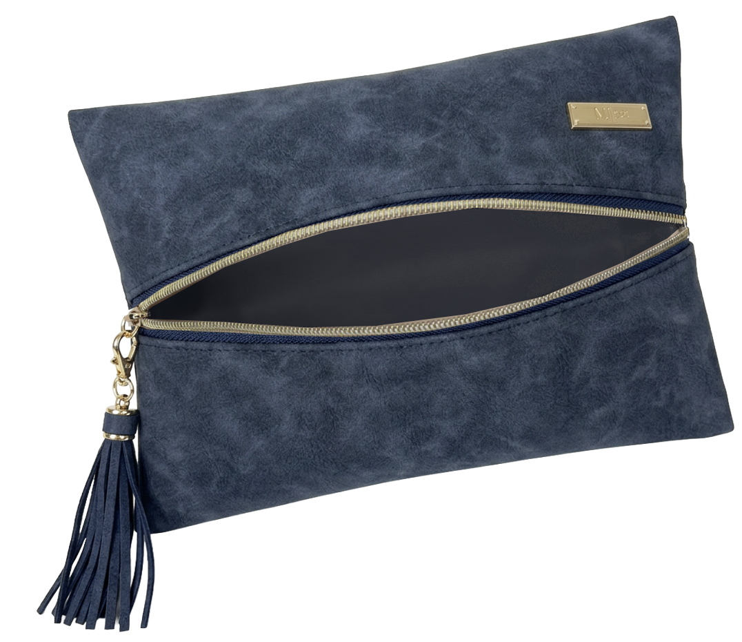 LIVE BOX- Suede Soul Sapphire - Center Zip Jumbo
