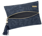 LIVE BOX- Suede Soul Sapphire - Center Zip Jumbo