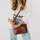 Moira Croc Embossed Crossbody-Crossbody Bag-Pretty Simple