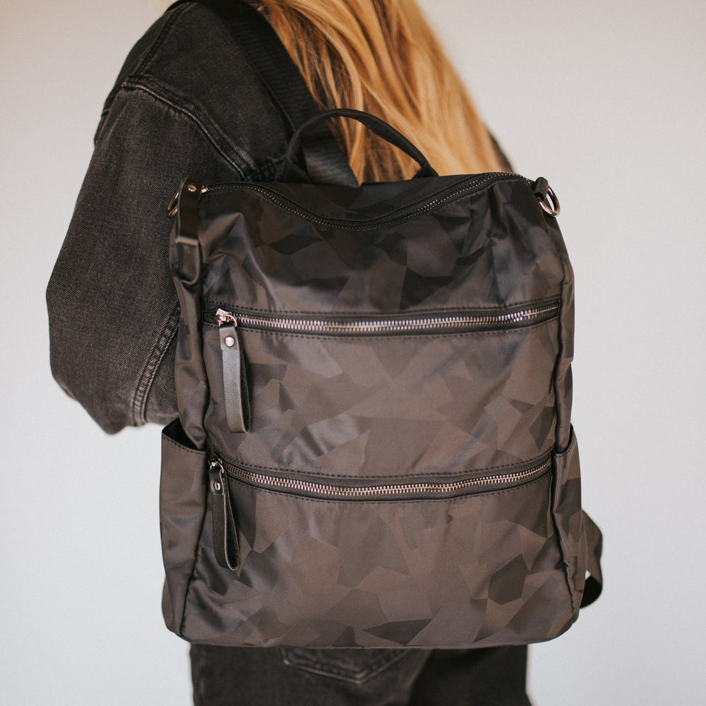 Nori Nylon Backpack-Backpack-Backpacks-Hello Friends Boutique-Woman's Fashion Boutique Located in Traverse City, MI