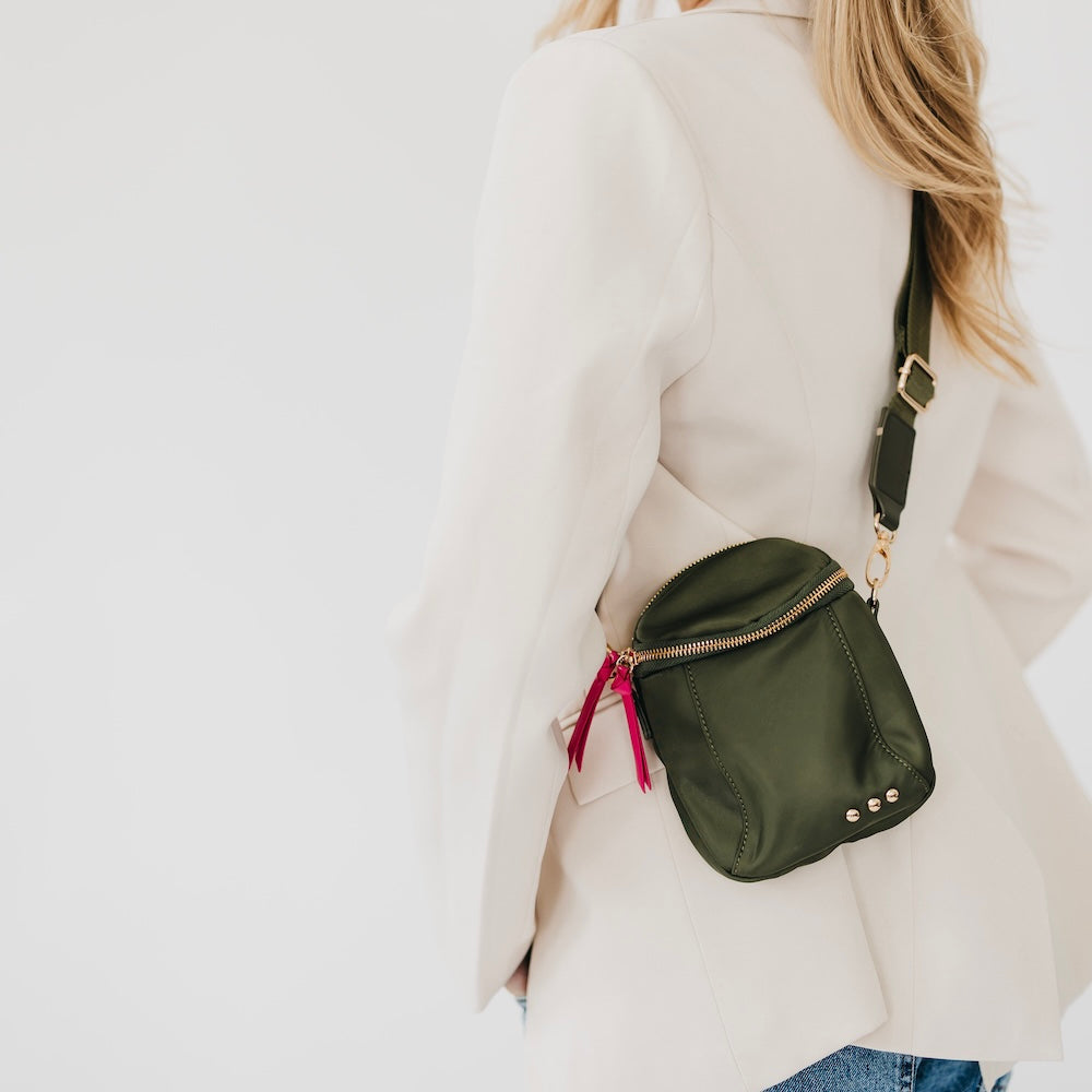 Nylon Ellie Crossbody Bag-Crossbody Bag-Pretty Simple
