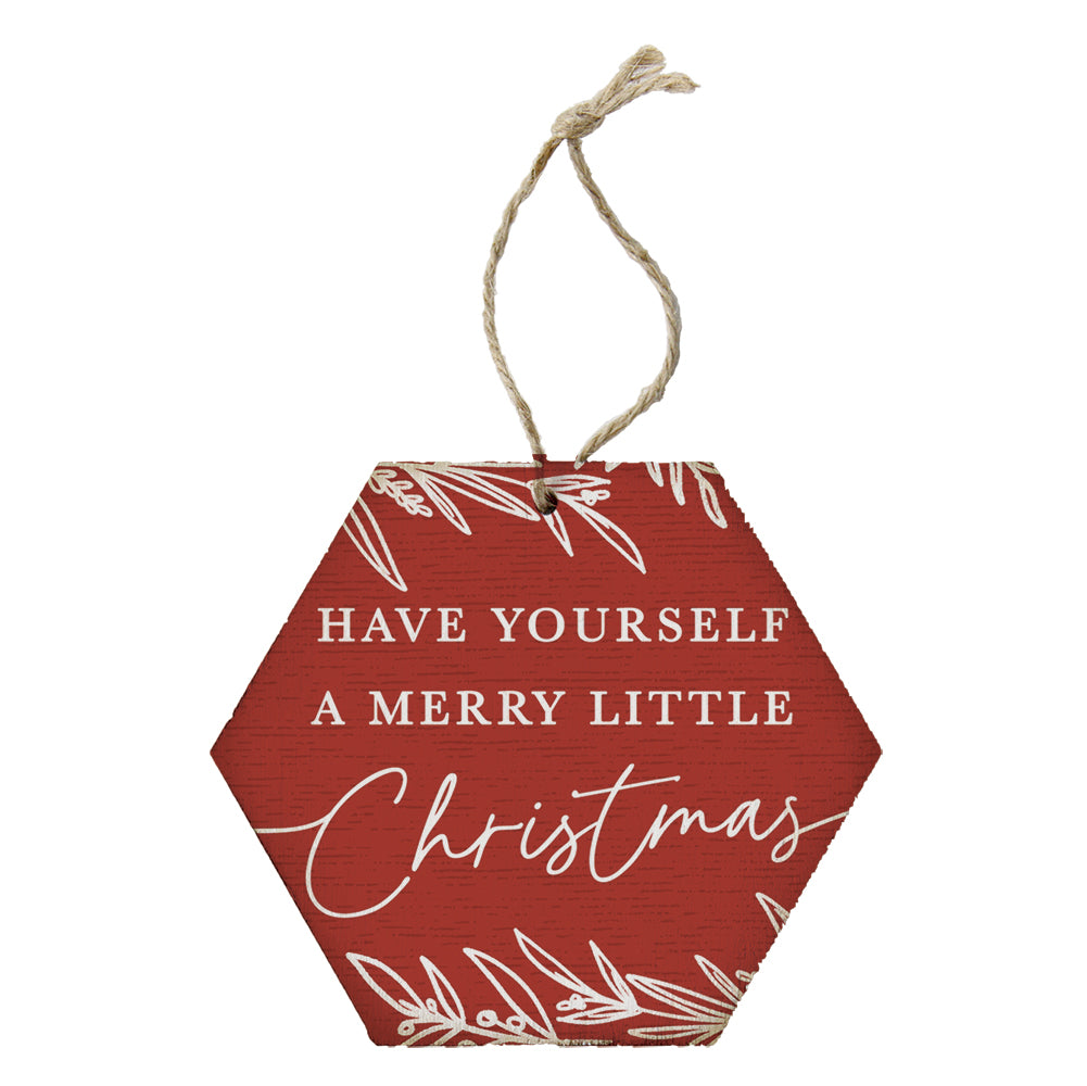 Little Christmas Red Ornament-500 History-Sincere Surroundings-Hello Friends Boutique-Woman's Fashion Boutique Located in Traverse City, MI