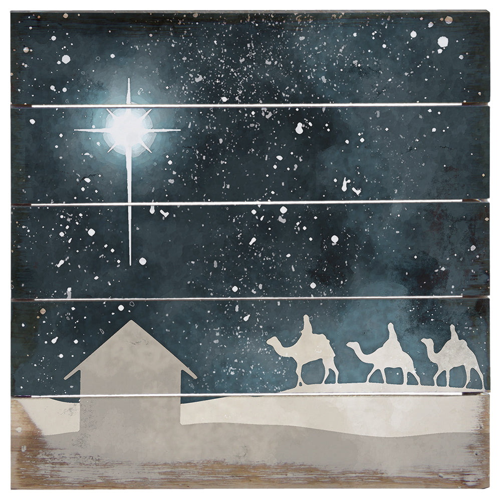 Wise Men Stable 8 x 8 Petite Pallet-500 History-Sincere Surroundings-Hello Friends Boutique-Woman's Fashion Boutique Located in Traverse City, MI