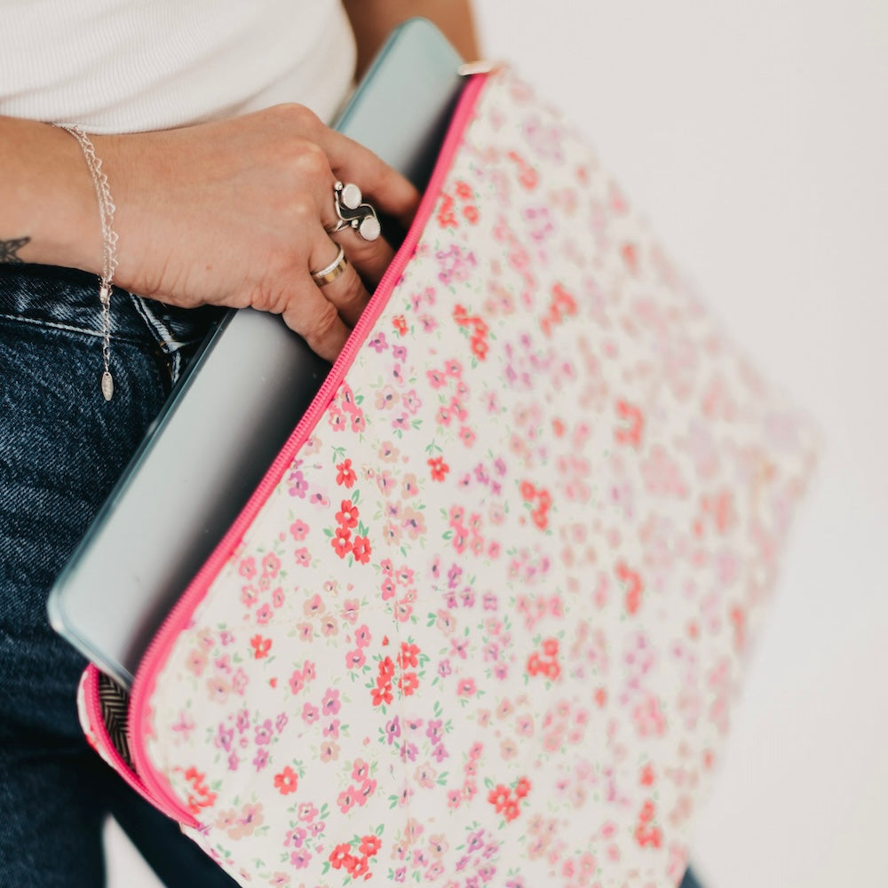 Palmer Puffer Laptop Sleeve-Bag Accessories-Pretty Simple Wholesale-Hello Friends Boutique-Woman's Fashion Boutique Located in Traverse City, MI