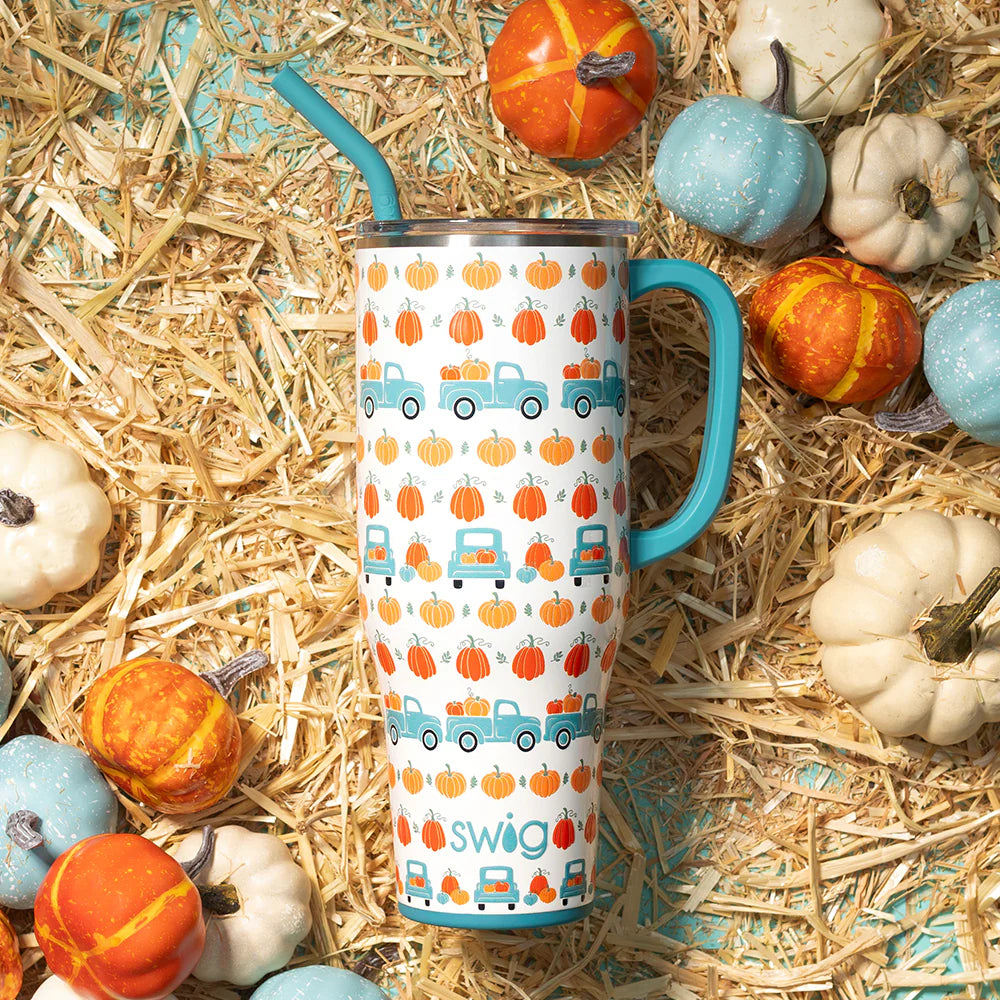 Pumpkin Patch Mug (40oz)-300 Treats/Gift-Swig Life-Hello Friends Boutique-Woman's Fashion Boutique Located in Traverse City, MI