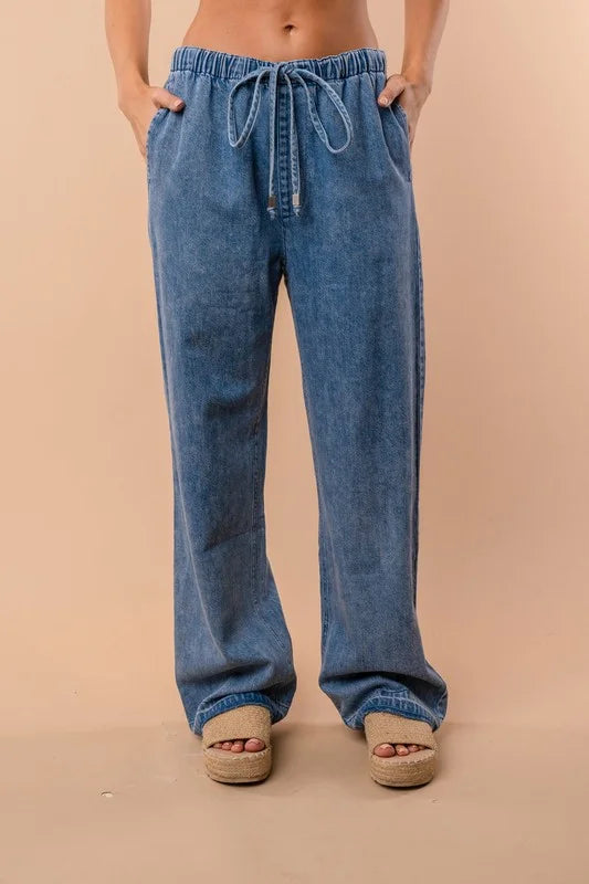 The Comfy Knit Jeans (4-16)-230 Other Bottoms-Sew In Love-Hello Friends Boutique-Woman's Fashion Boutique Located in Traverse City, MI