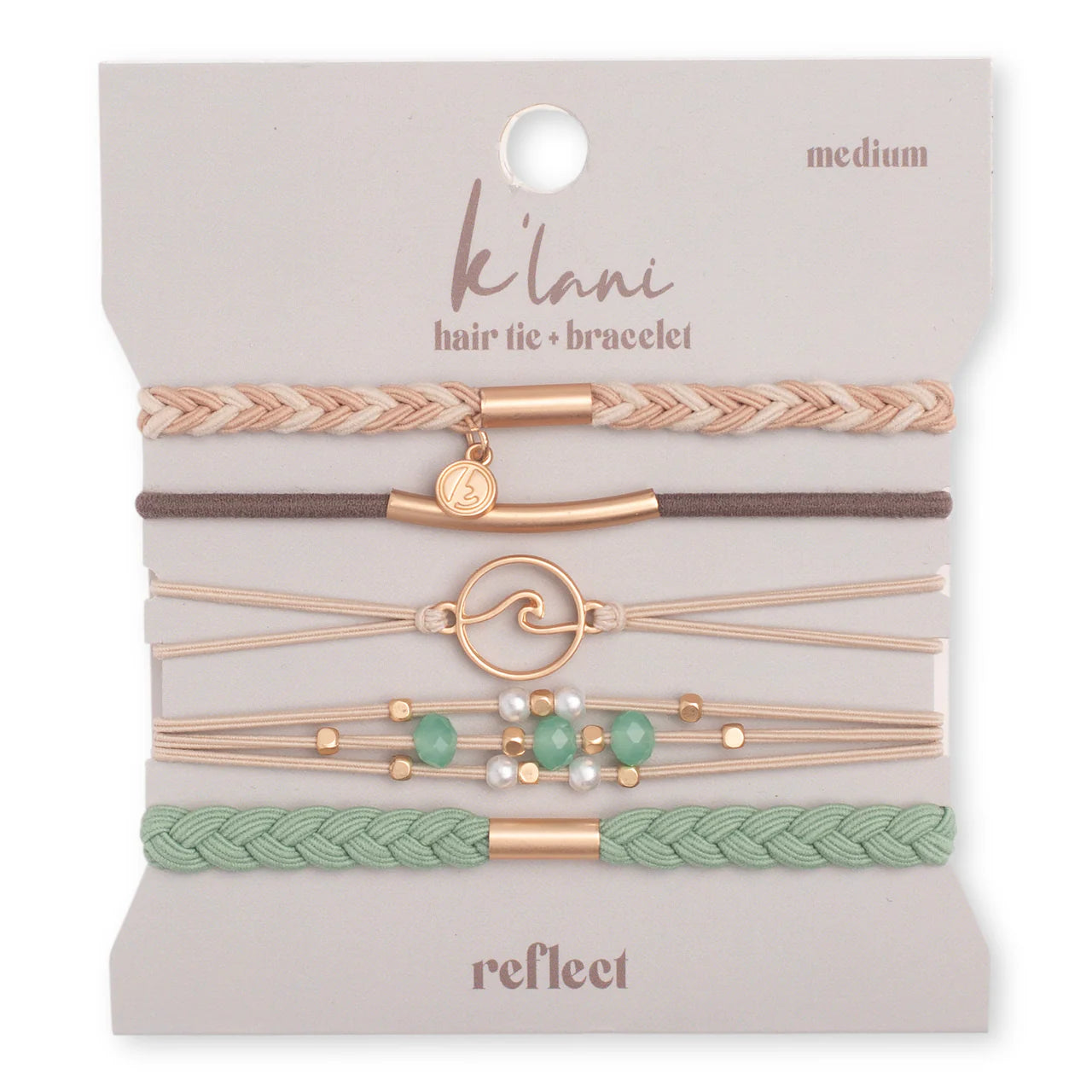 K'Lani Hair Tie Bracelets - Reflect-240 Jewelry-K'Lani-Hello Friends Boutique-Woman's Fashion Boutique Located in Traverse City, MI
