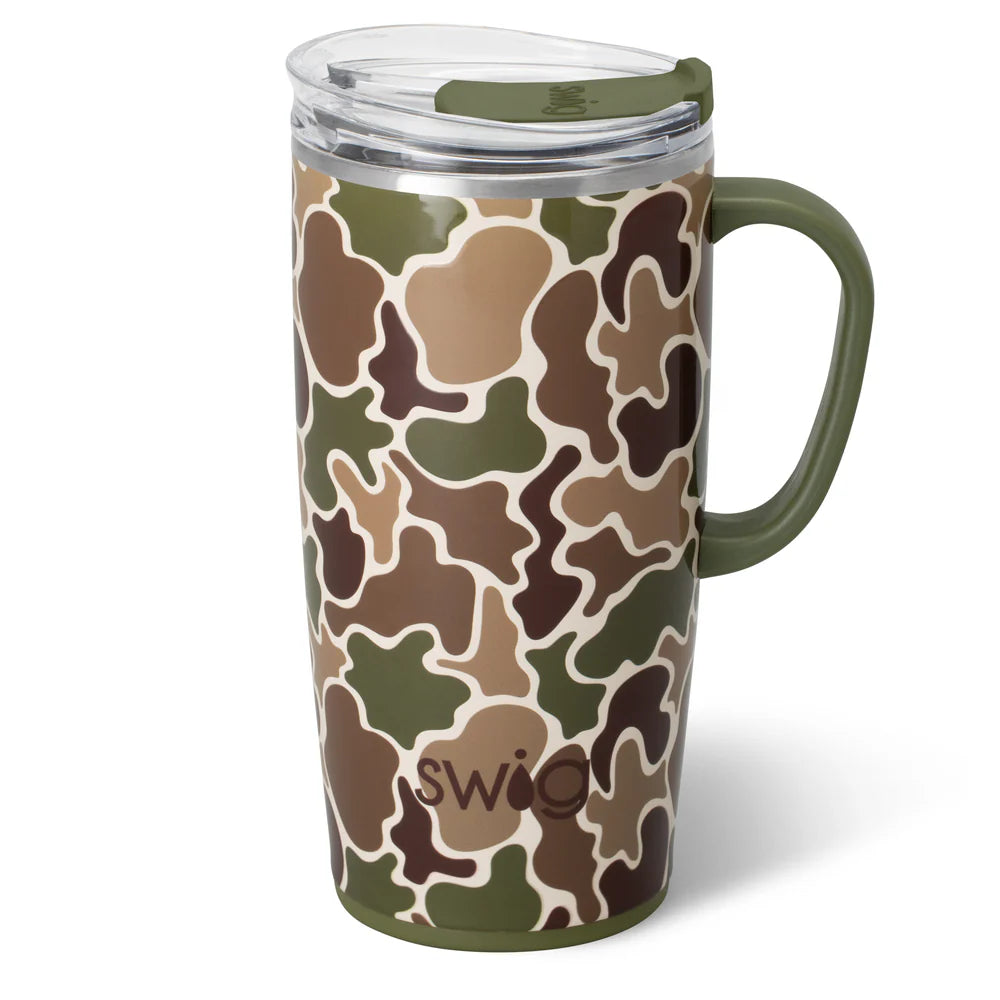 Hunting Camo Travel Mug 22oz-300 Treats/Gift-Swig Life-Hello Friends Boutique-Woman's Fashion Boutique Located in Traverse City, MI