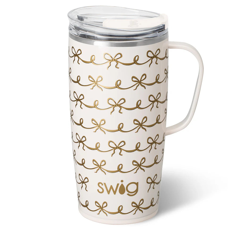Pretty in Pearl Travel Mug 22oz-300 Treats/Gift-Swig Life-Hello Friends Boutique-Woman's Fashion Boutique Located in Traverse City, MI