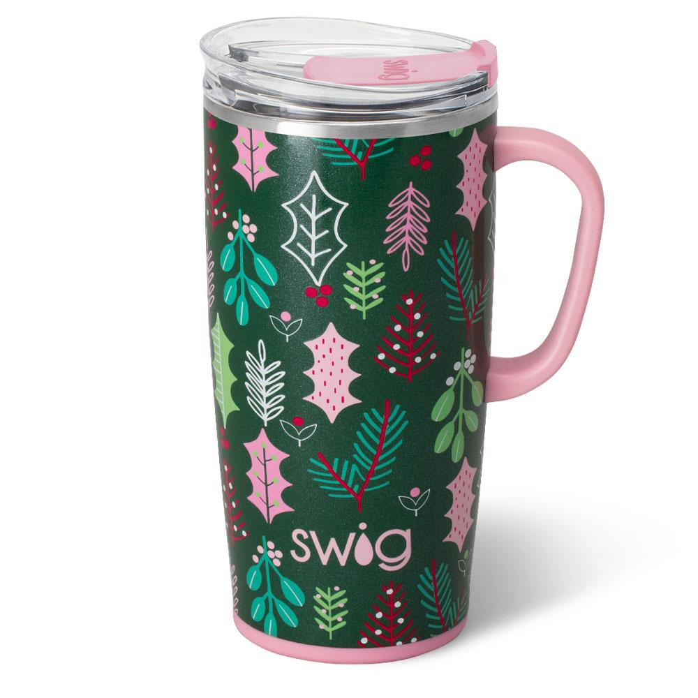 Merry Mistletoe Travel Mug 22oz-300 Treats/Gift-Swig Life-Hello Friends Boutique-Woman's Fashion Boutique Located in Traverse City, MI