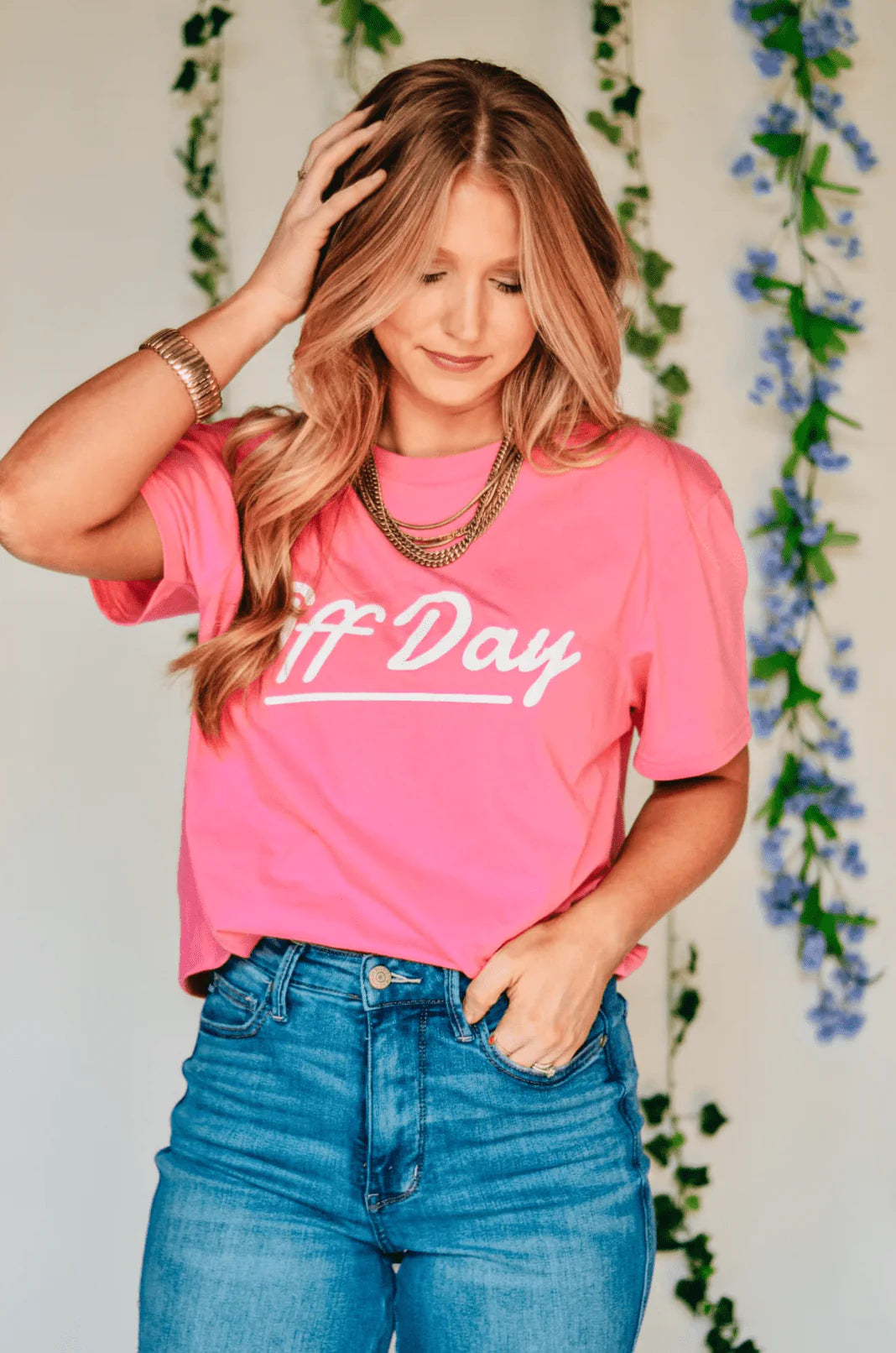 Off Day Tee (S-3XL)-130 Graphic Tees-Southern Bliss Company-Hello Friends Boutique-Woman's Fashion Boutique Located in Traverse City, MI