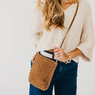 Shelby Suede Phone Bag-Crossbody Bag-Pretty Simple