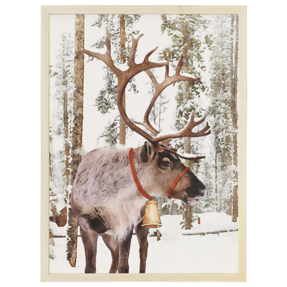 Santas Reindeer 18 x 24 Wall Art-500 History-Sincere Surroundings-Hello Friends Boutique-Woman's Fashion Boutique Located in Traverse City, MI