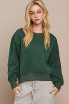 Ultra Soft Cotton Fleece Crewneck
