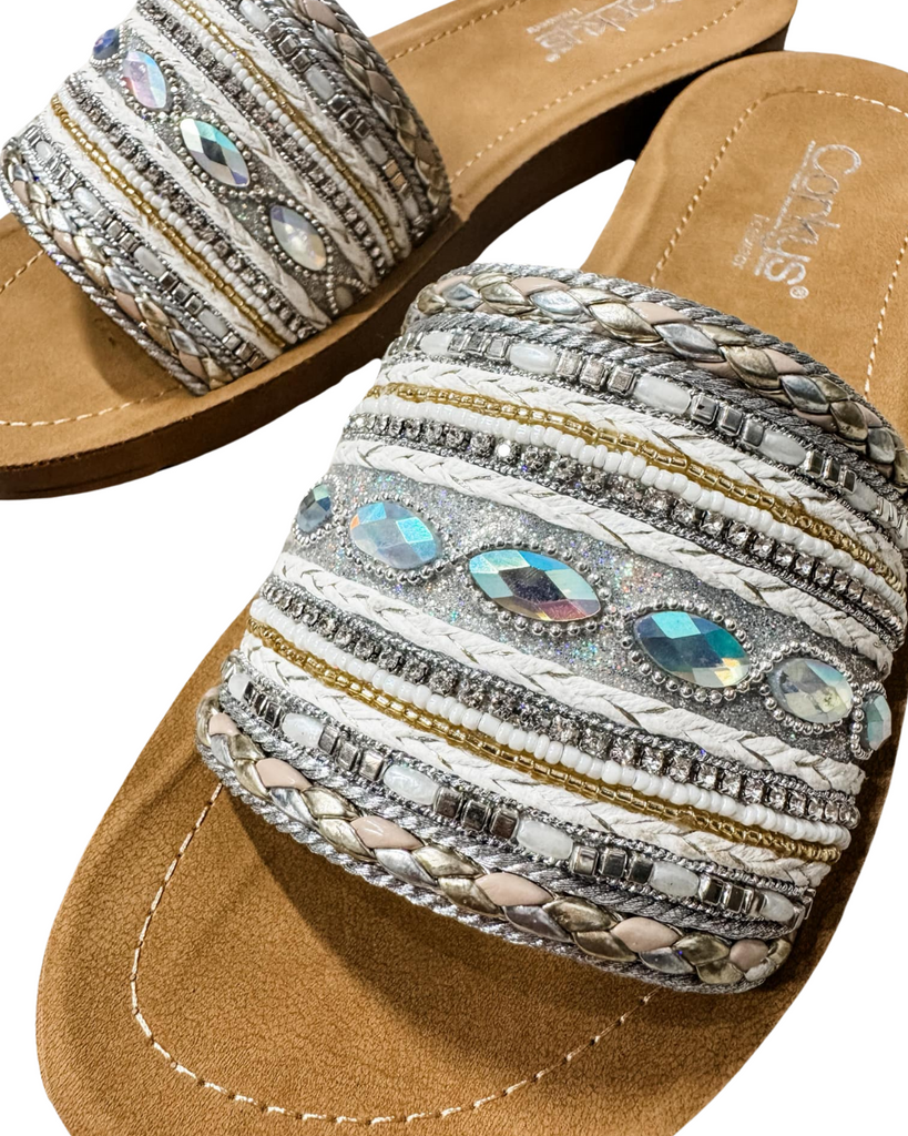 The Vacation Mode Sandals (7-11)-250 Shoes-Corky's Footwear-Hello Friends Boutique-Woman's Fashion Boutique Located in Traverse City, MI